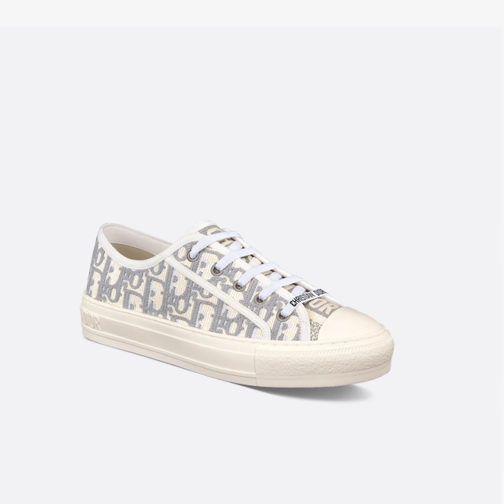 Dior Cream and Gray Sneakers